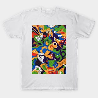 Tea for Two Abstract T-Shirt